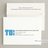 "Block 2023" - Holiday Cards in Slate by Alicia Schultz - FREE Recipient Addressing