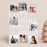 "is new again" - Holiday Cards in Khaki by Angela Marzuki - Front