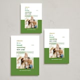 "Brand Spanking New" - Holiday Cards in Elf Shoes by Nazia Hyder - Formats Available