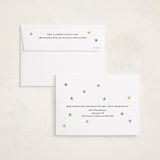 "Tiny Star Confetti" - Holiday Cards in Midnight by Kercia Jane - FREE Recipient Addressing