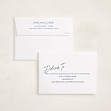 "Simply Scripted" - Holiday Cards in Lake by Stacey Meacham - FREE Recipient Addressing