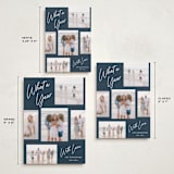 "Simply Scripted" - Holiday Cards in Lake by Stacey Meacham - Formats Available