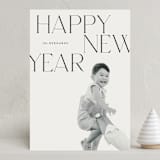 "Dawn" - Holiday Cards in Granite by Carrie ONeal - Front