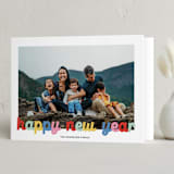 "Sweet New Year" - Holiday Cards in Confetti by Kerry Doyle - Folded Card