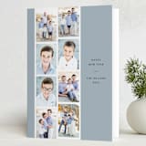 "sequence" - Holiday Cards in Cool by Sumak Studio - Folded Card