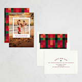 "Little Moments Big Year" - Holiday Cards in Snow by Kelsey Mucci - Assembled