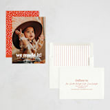 "Made It!" - Holiday Cards in Snow by Robert and Stella - Assembled