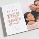 "Funky New Year" - Holiday Cards in Paloma by Ashley DeMeyere - Detail