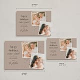 "A Little Late" - Holiday Cards in Cocoa by Stephanie Hawkes - Formats Available