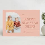 "make it happy" - Holiday Cards in Pinkberry by Christie Garcia - Front