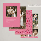 "Bright Berries" - Holiday Cards in Rosie by Katherine Moynagh - Back of Card Options