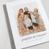 "Crazy Year" - Holiday Cards in Pepper by Leah Ragain - Detail