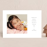 "New Years Snapshot" - Holiday Cards in Dove by Olivia Goree - Front