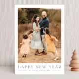 "headline" - Holiday Cards in Vanilla by Nicole Walsh - Front
