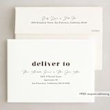 "To New Beginnings" - Holiday Cards in Toffee by Mansi Verma - FREE Recipient Addressing