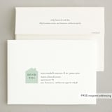 "New Year New Home" - Holiday Cards in Fern by Alexandra Cohn - FREE Recipient Addressing