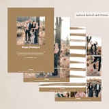 "Side Note" - Holiday Cards in Cloud by Ashlee Townsend - Back of Card Options