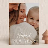 "Classical New Year" - Holiday Cards in Snow by Kerry Doyle - Front