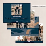 "Complete" - Holiday Cards in Cloud by Jennifer Lew - Back of Card Options