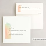 "Signature Overlay" - Holiday Cards in Horizon by Ana Sharpe - FREE Recipient Addressing