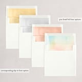 "Signature Overlay" - Holiday Cards in Horizon by Ana Sharpe - Envelope Liners