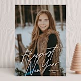 "Handwritten Message" - Holiday Cards in Icing by Iveta Angelova - Front