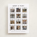 "Year Gallery" - Holiday Cards in Winter by Claudia Orengo - Front