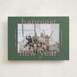 "H A P P I E S T" - Holiday Cards in Pine by lulu and isabelle - Front