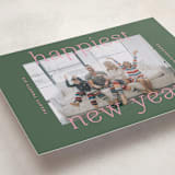 "H A P P I E S T" - Holiday Cards in Pine by lulu and isabelle - Detail