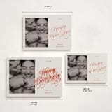 "Vintage Glam" - Holiday Cards in Cherry by Ani Somi - Formats Available