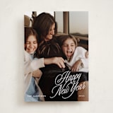 "calligraphed" - Holiday Cards in Cloud by JoAnn Jinks - Front
