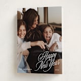 "calligraphed" - Holiday Cards in Cloud by JoAnn Jinks - Folded Card