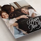 "calligraphed" - Holiday Cards in Cloud by JoAnn Jinks - Detail
