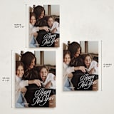 "calligraphed" - Holiday Cards in Cloud by JoAnn Jinks - Formats Available