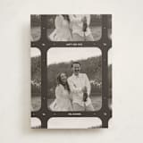"Vintage Film" - Holiday Cards in Coffee Bean by Meggy Masters - Front