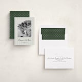"Newport" - Holiday Cards in Mint by Wildfield Paper Co - Assembled