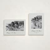 "Newport" - Holiday Cards in Mint by Wildfield Paper Co - Photo Orientation Options