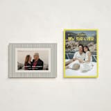 "Bright and Cheery" - Holiday Cards in Lemon by Jenna Holcomb - Photo Orientation Options