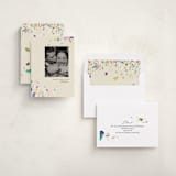 "dabbed confetti" - Holiday Cards in Eggnog by Eric Ransom - Assembled