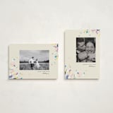"dabbed confetti" - Holiday Cards in Eggnog by Eric Ransom - Photo Orientation Options