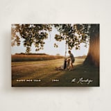 "Simple Moments" - Holiday Cards in Snowflakes by Lucrecia Caporale - Front