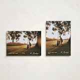 "Simple Moments" - Holiday Cards in Snowflakes by Lucrecia Caporale - Photo Orientation Options