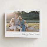 "Slate" - Holiday Cards in Evergreen by Wildfield Paper Co - Folded Card