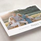 "Slate" - Holiday Cards in Evergreen by Wildfield Paper Co - Detail