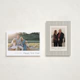 "Slate" - Holiday Cards in Evergreen by Wildfield Paper Co - Photo Orientation Options