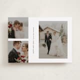 "happy trio" - Holiday Cards in Powder by Lori Wemple - Front