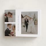 "happy trio" - Holiday Cards in Powder by Lori Wemple - Folded Card