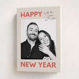 "Big and Bold" - Holiday Cards in Candy Cane by Carmia Jordaan - Folded Card
