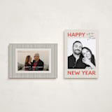 "Big and Bold" - Holiday Cards in Candy Cane by Carmia Jordaan - Photo Orientation Options