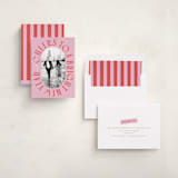 "Cheers to a Bright New Year" - Holiday Cards in Peppermint by Erin German - Assembled